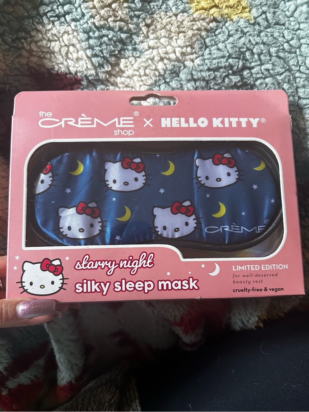 BRAND NEW-Hello Kitty Silky Sleep Mask